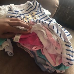 30 Baby girl onesies